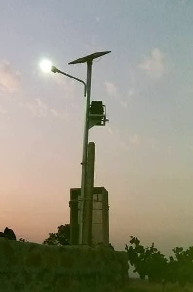 Automatic Solar Street Light System